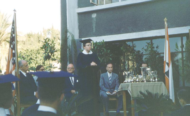 ACS93 Sharon McMullen giving her speech.