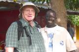 CRW_4425 Oct. 24, 2006 - Banjul, Gambia.  The big guy with Johnny Boy.